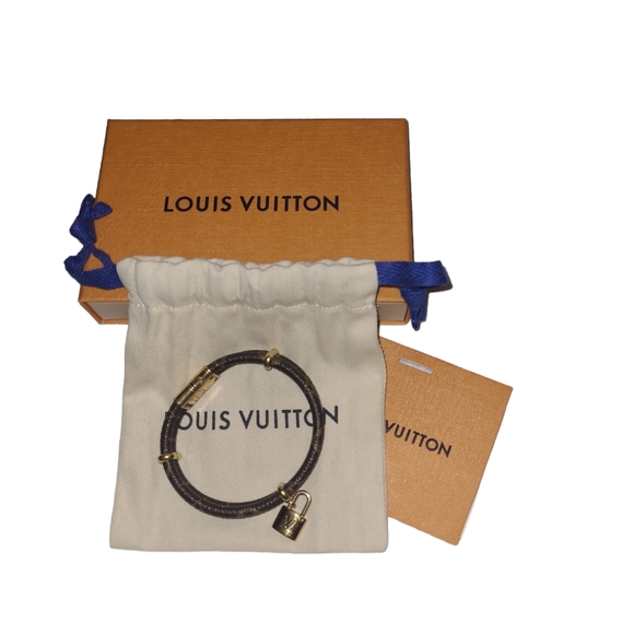 🤎HP🤎💯Authentic Louis Vuitton Keep it Twice Bracelet🤎 - Picture 10 of 13